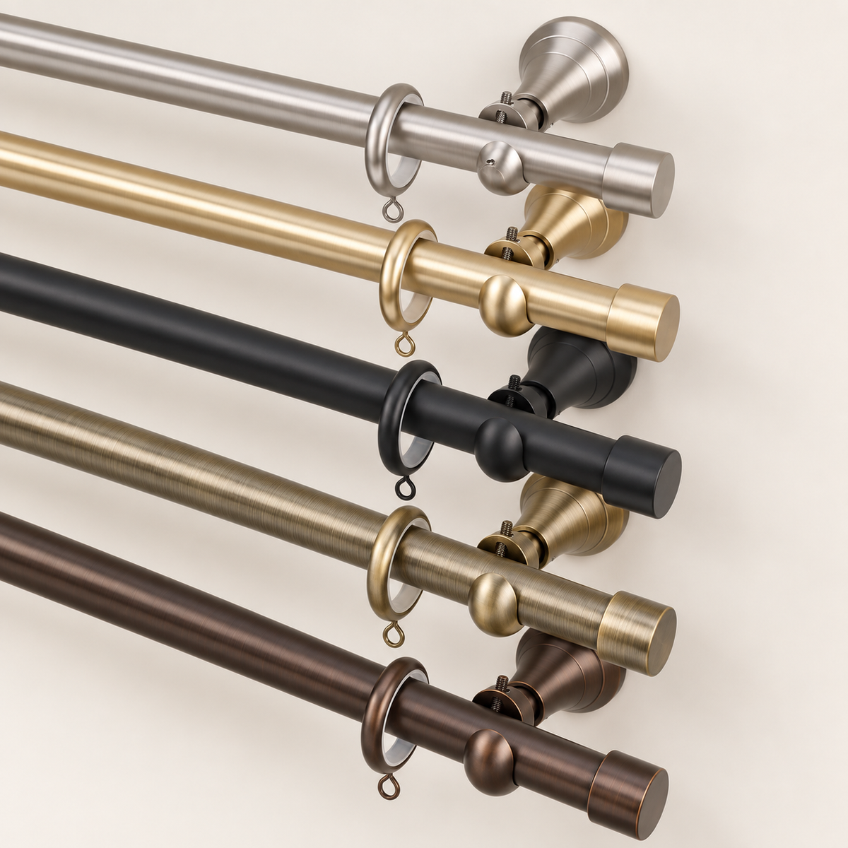Custom Decorative Curtain Rod