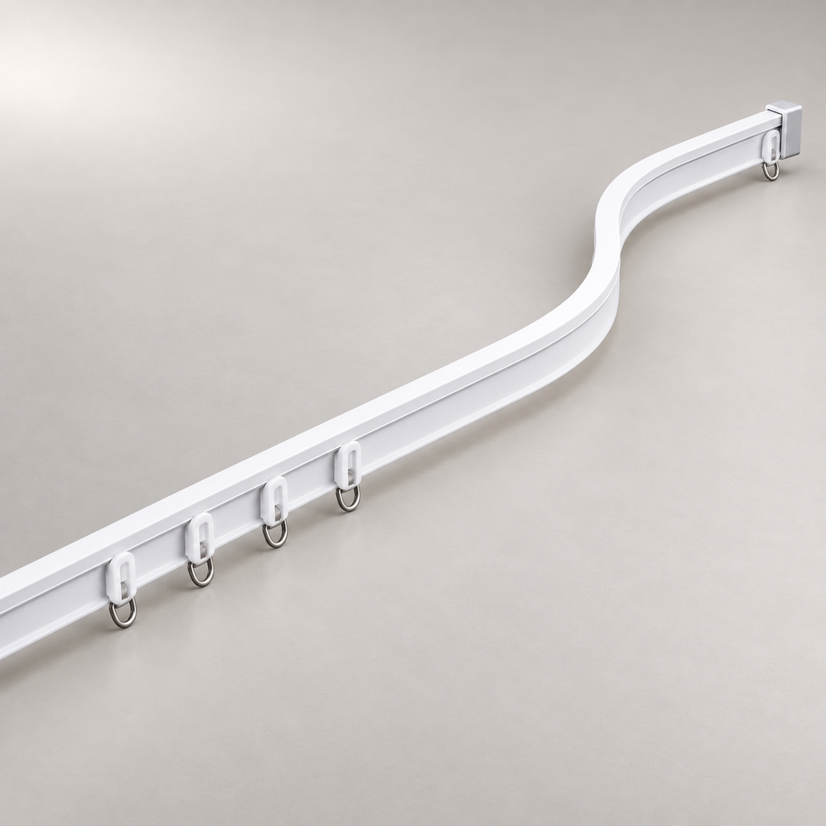 CurveFit Bendable Curtain Track