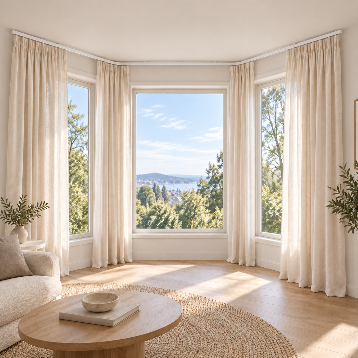 CurveFit Bendable Curtain Track