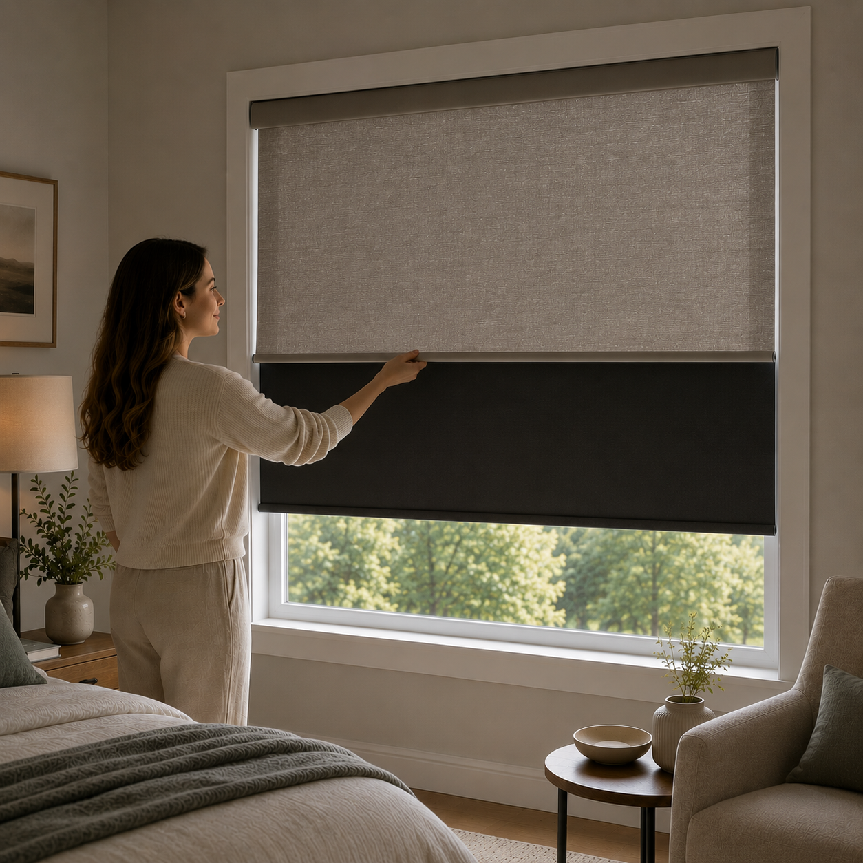 Cordless Day & Night Dual Roller Shades